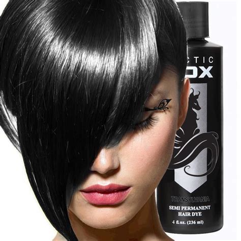 arctic fox black hair dye review|More.